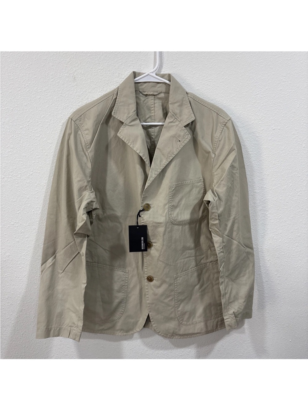 Buck Mason Men’s Medium Sand Lightweight Business Casual Jacket NWT